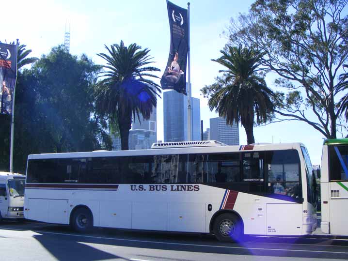 US Bus Lines Scania K94IB Volgren 49